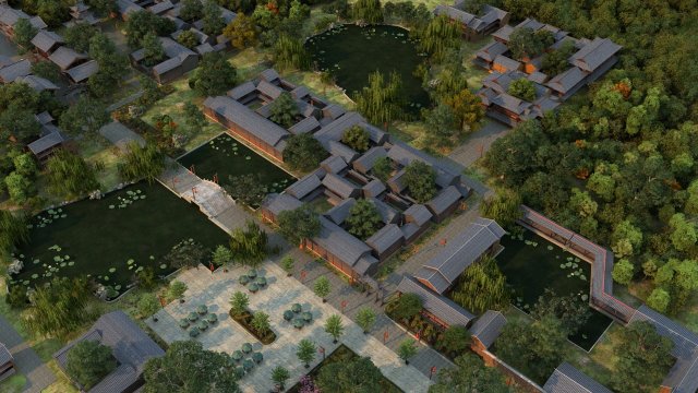Tongguan Modèle 3D .c4d .max .obj .3ds .fbx .stl .blend 