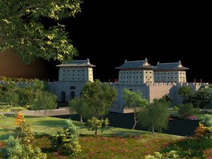 Tongguan 3D Model