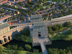 Tongguański Model 3D