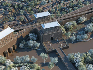 Tongguan 3D Model