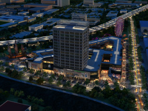 Business district 3D Model