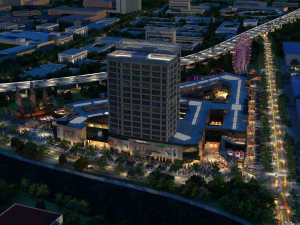 Business district 3D Model
