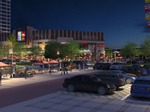 Business district 3D Модель