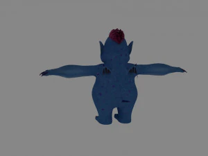Cartoon character 3D Model