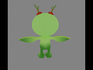 Cartoon character 3D 모델