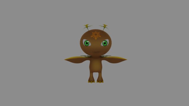 Cartoon character 3Dモデル .c4d .max .obj .3ds .fbx .stl .blend