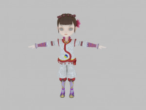 Cartoon character 3D Model