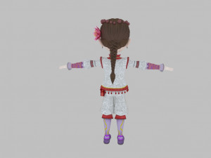Cartoon character Modelo 3D