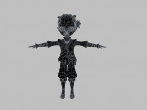 Cartoon character Modelo 3D