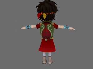 Cartoon character 3Dモデル