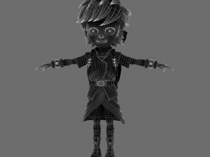 Cartoon character 3Dモデル