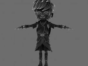 Cartoon character 3D Model