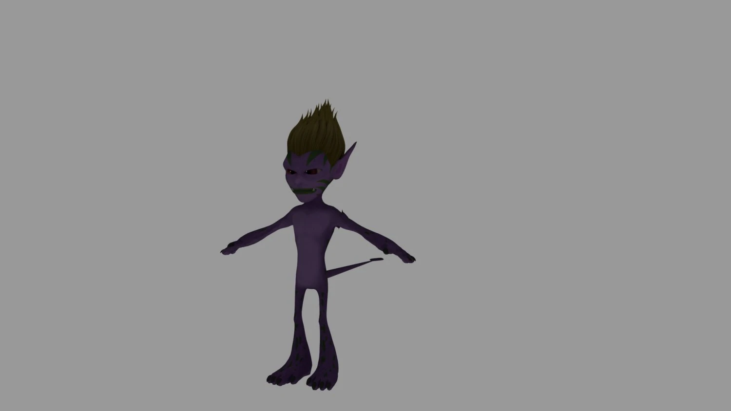 Cartoon character 3D Model .c4d .max .obj .3ds .fbx .stl .blend 