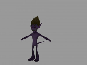 Cartoon character 3D Модель