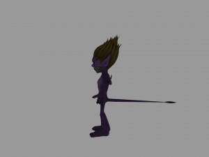 Cartoon character 3Dモデル