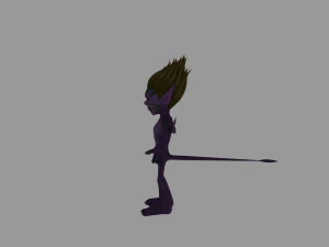 Cartoon character 3D Model