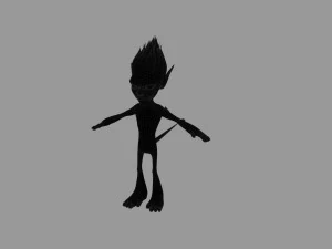 Cartoon character 3D Model