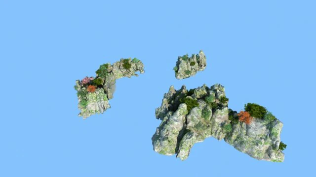 Гора 3D Модель .c4d .max .obj .3ds .fbx .stl .blend