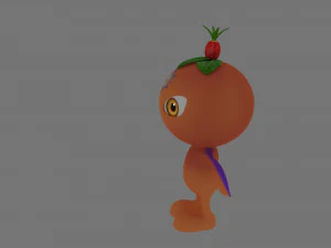 Cartoon character 3D Model