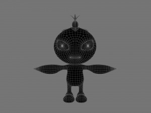 Cartoon character Model 3D