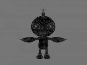 Cartoon character 3D Model