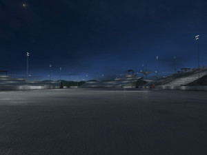 Automobile Racecourse Model 3D