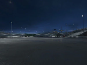 Automobile Racecourse 3D Model