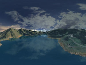 Tianshan Mountain 3D 模型