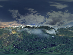 Tianshan Mountain 3D Model