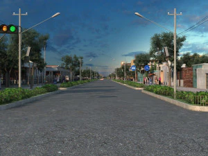 Міська забудова 3D Модель