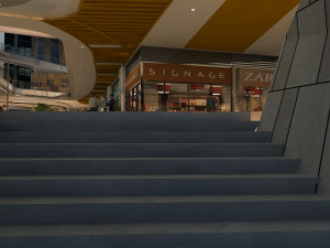 Commercial building 3D Model