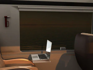 Inside the carriage 3D Model