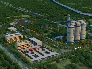 Chemical plant 3D Model