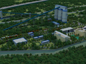 Chemical plant 3Dモデル