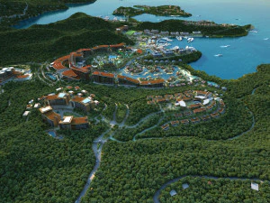 Hotel à beira-mar Modelo 3D