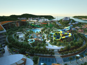 Seaside hotel 3D Модель