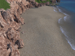 Beach 3Dモデル