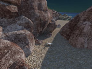 Beach 3D Model