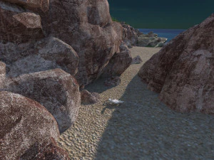 Beach 3D Model