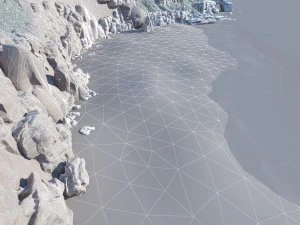 Beach 3D Model