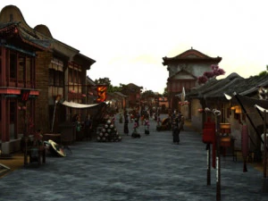 Cidade antiga Modelo 3D