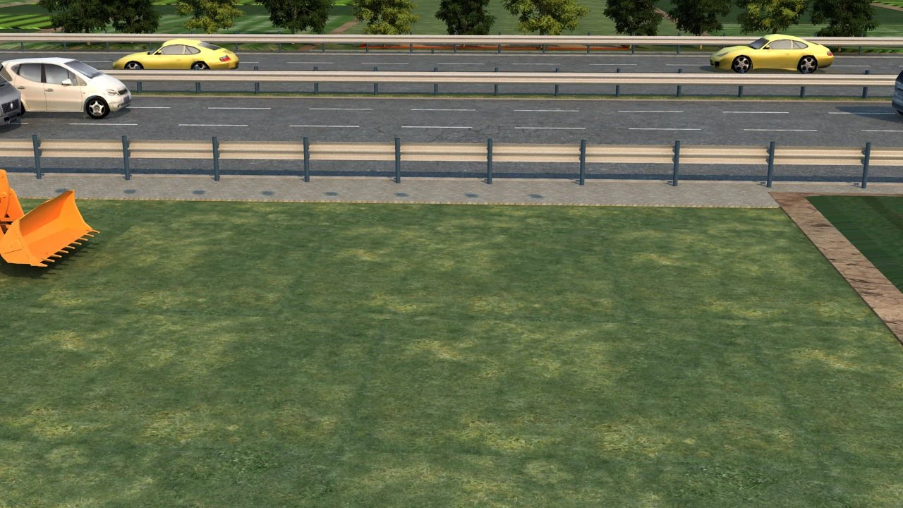 Highway 3D Model .c4d .max .obj .3ds .fbx .stl .blend 