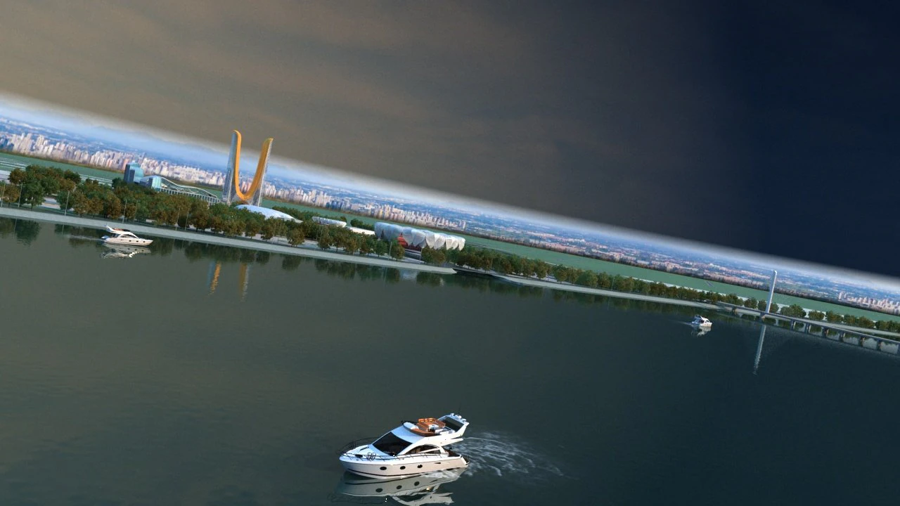 City View 3D Model .c4d .max .obj .3ds .fbx .stl .blend 