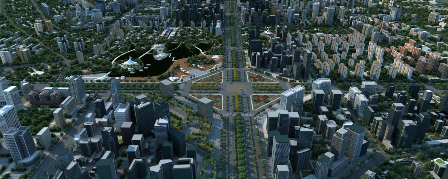 City building 3D Model .c4d .max .obj .3ds .fbx .stl .blend 