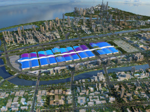 City building Modèle 3D
