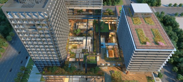 Mall 3D Model .c4d .max .obj .3ds .fbx .stl .blend 