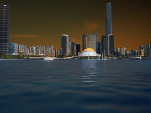 Budynek miejski Model 3D