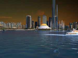 City building 3D Model