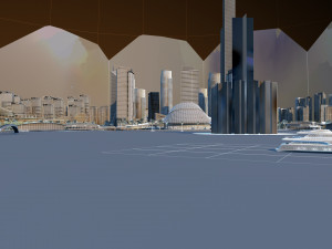 City building Model 3D