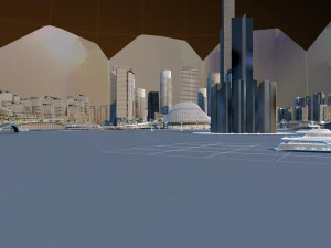 City building 3D Model